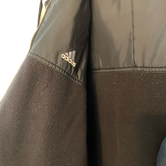 Adidas reversible heavy puffer jacket Y2K - Picture 4 of 8